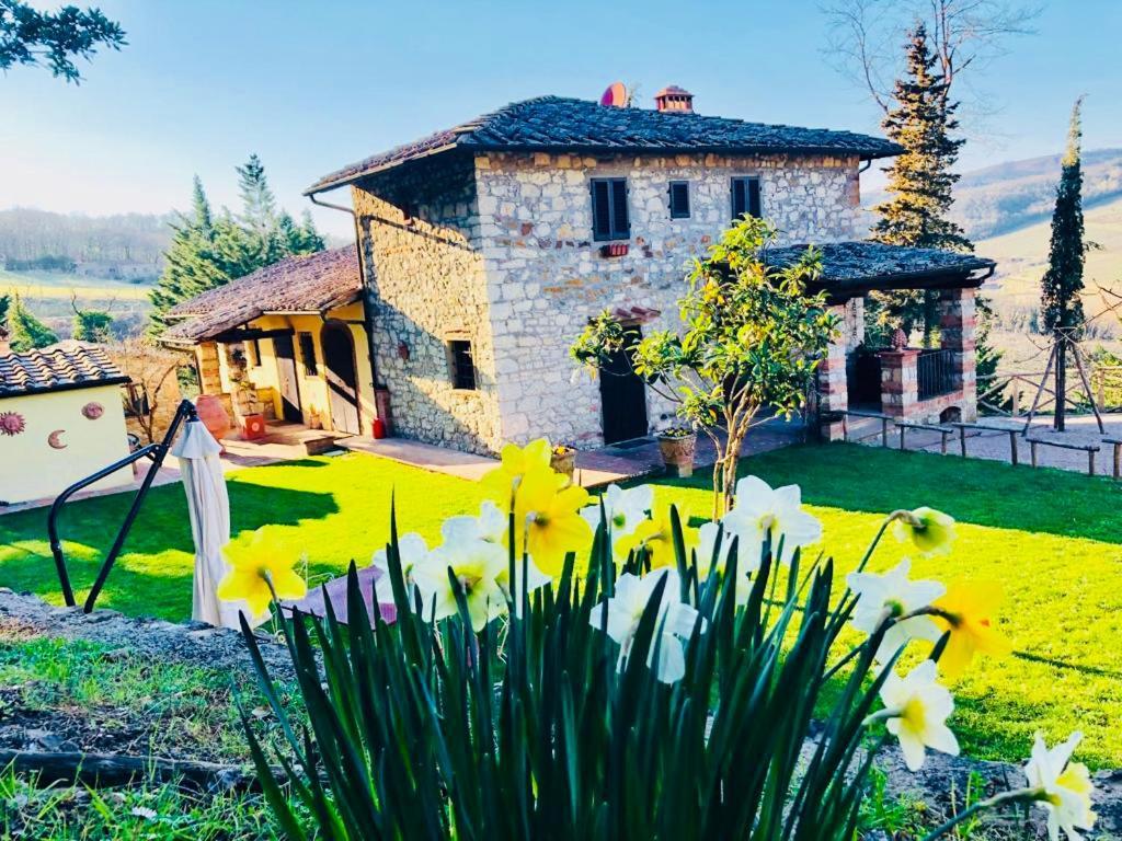 Agriturismo Borgo Il Bonagino Radda in Chianti Buitenkant foto